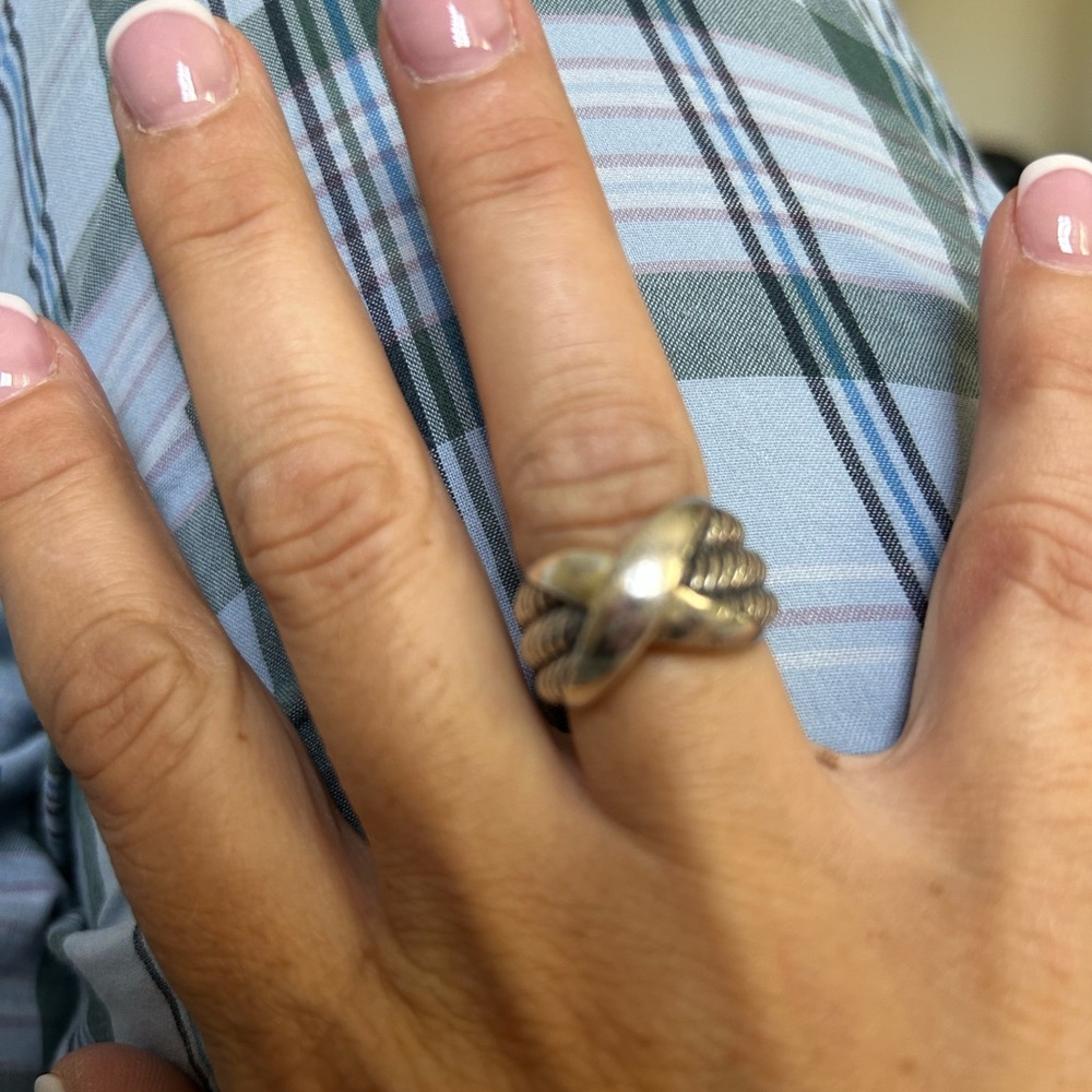 Silver Knot Ring